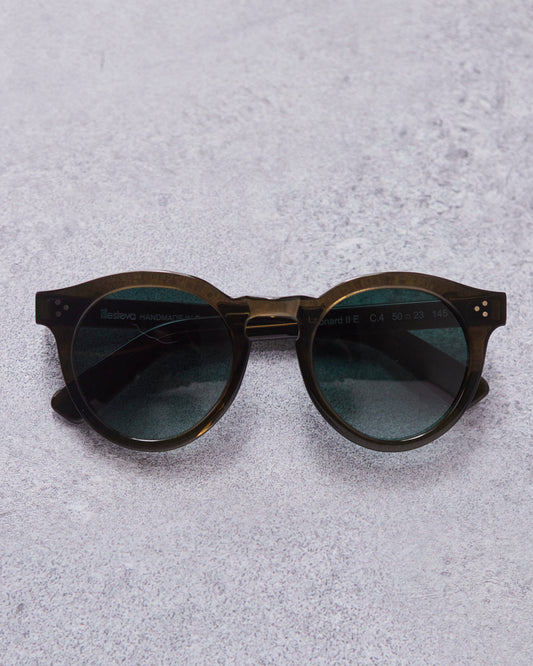 Illesteva Leonard II E Sunglasses, Green