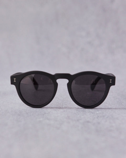 Illesteva Black Round Sunglasses Illesteva Sterling Round Black Sunglasses C2 48-21-145 | eBay main image 3