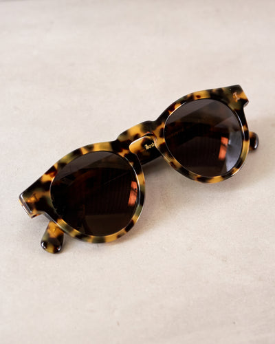 Illesteva Leonard Sunglasses, Tortoise