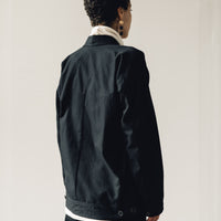 Jan-Jan Van Essche Jacket #30, Black Soft Twill
