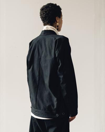 Jan-Jan Van Essche Jacket #30, Black Soft Twill