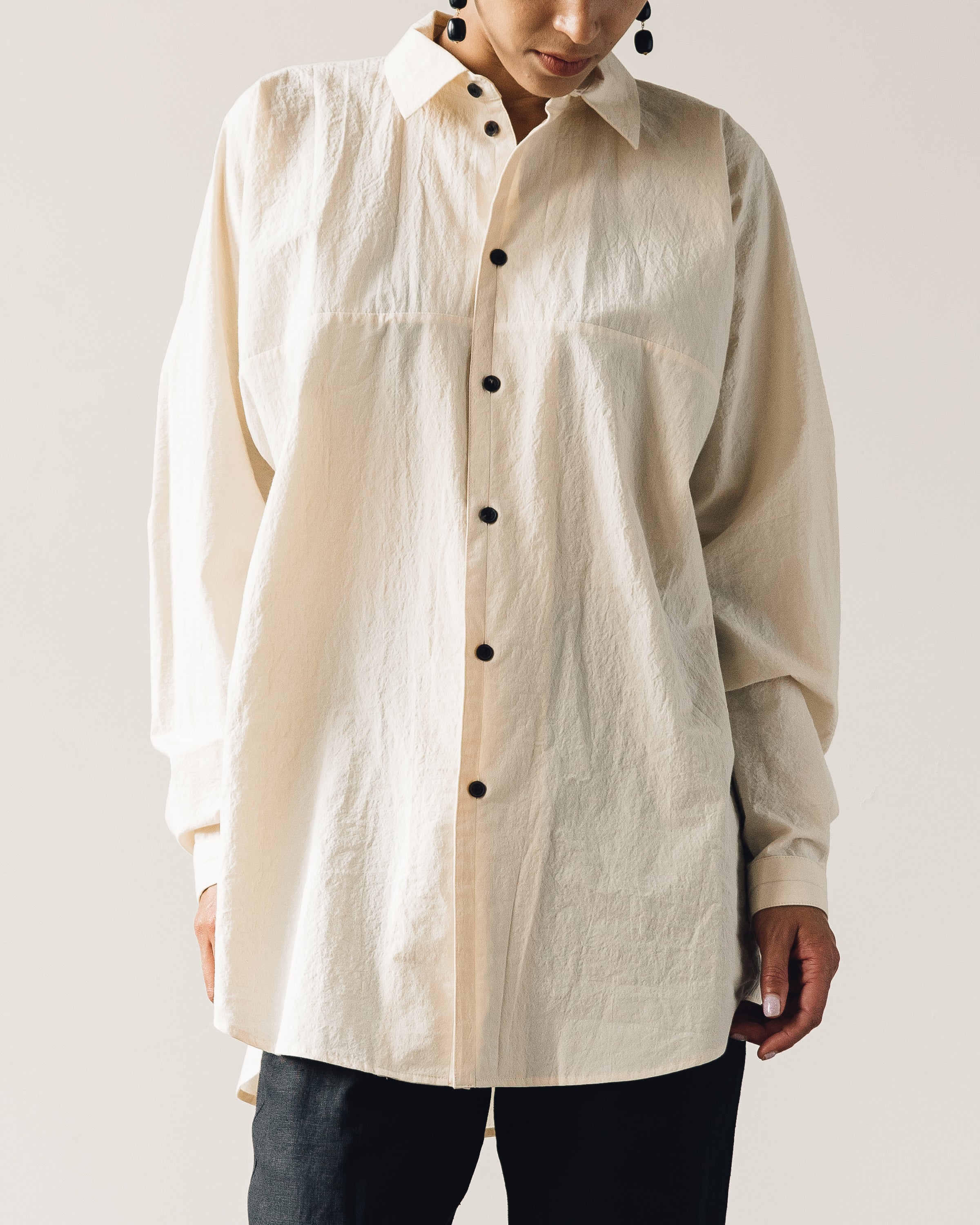 Jan-Jan Van Essche Shirt #73, Kinari Cotton/Wool Typewriter