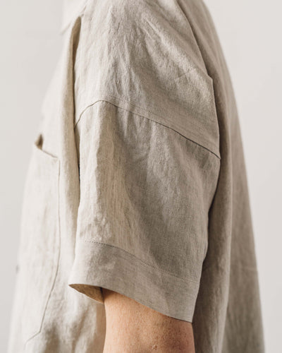 Jan-Jan Van Essche Unisex Shirt #84, Natural Mele Linen