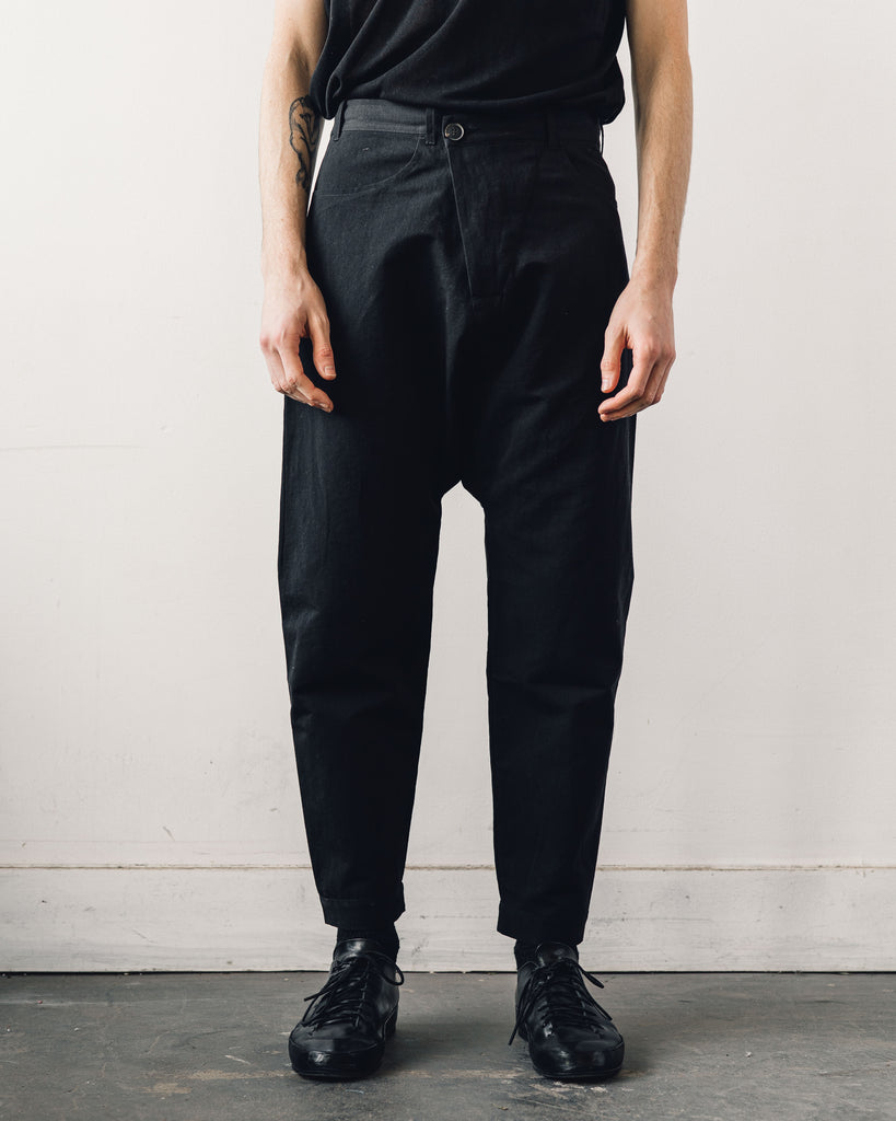 Jan-Jan Van Essche Trouser #58, Black | Glasswing