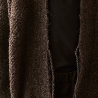 Jan-Jan Van Essche Cardigan Knit #58, Dark Brown