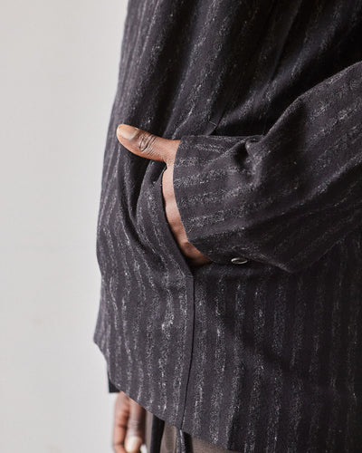 Jan-Jan Van Essche Jacket #48, Black Striped