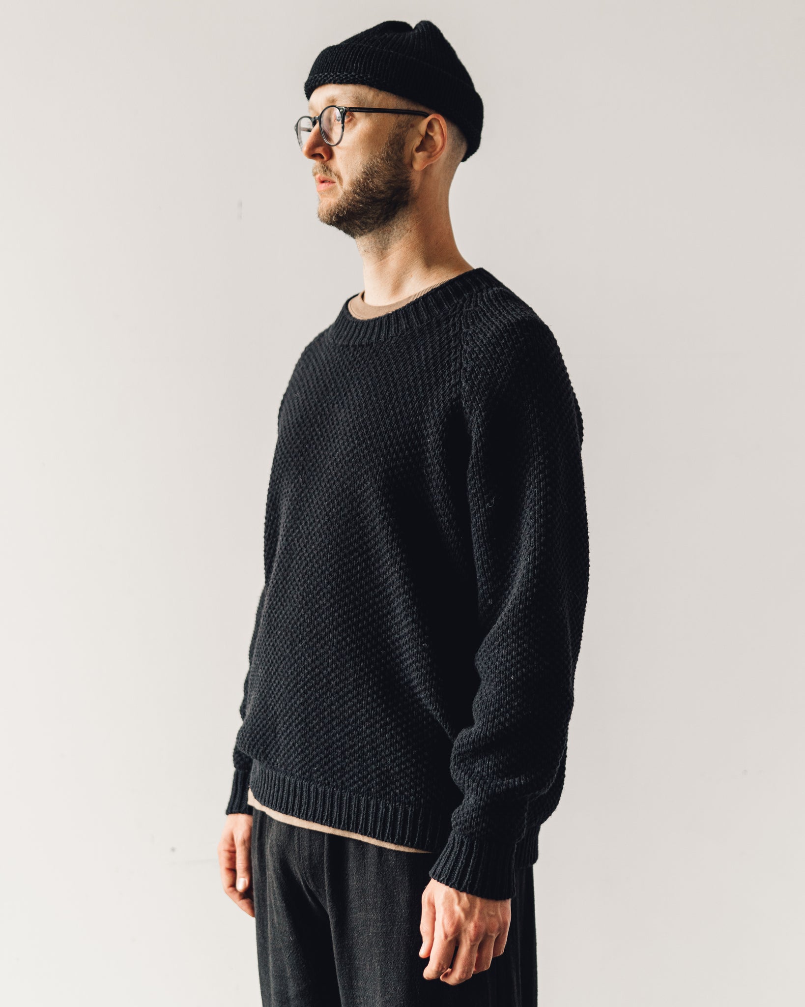 Jan-Jan Van Essche Knit #52, Black | Glasswing