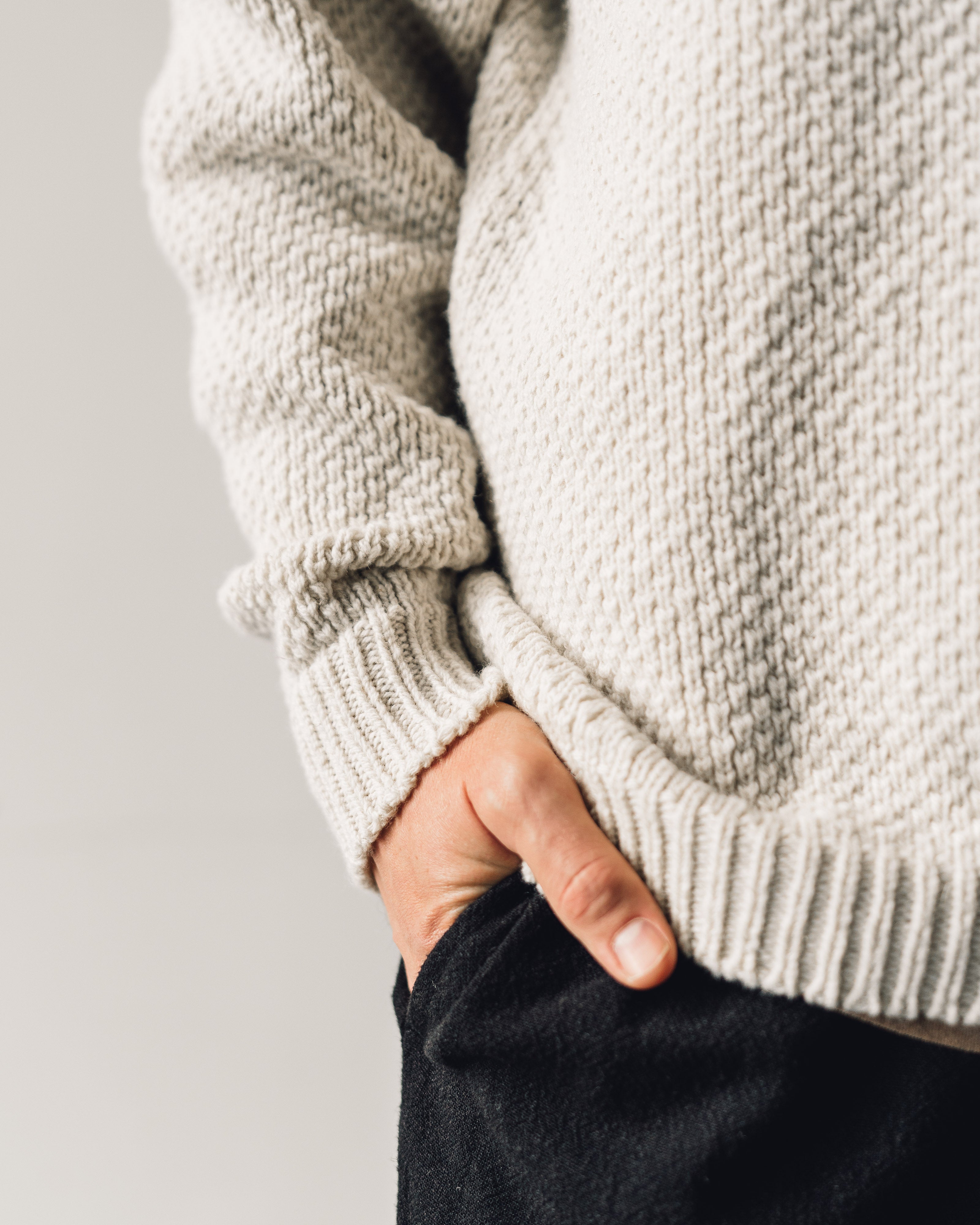 Jan-Jan Van Essche Knit #52, Natural – Glasswing