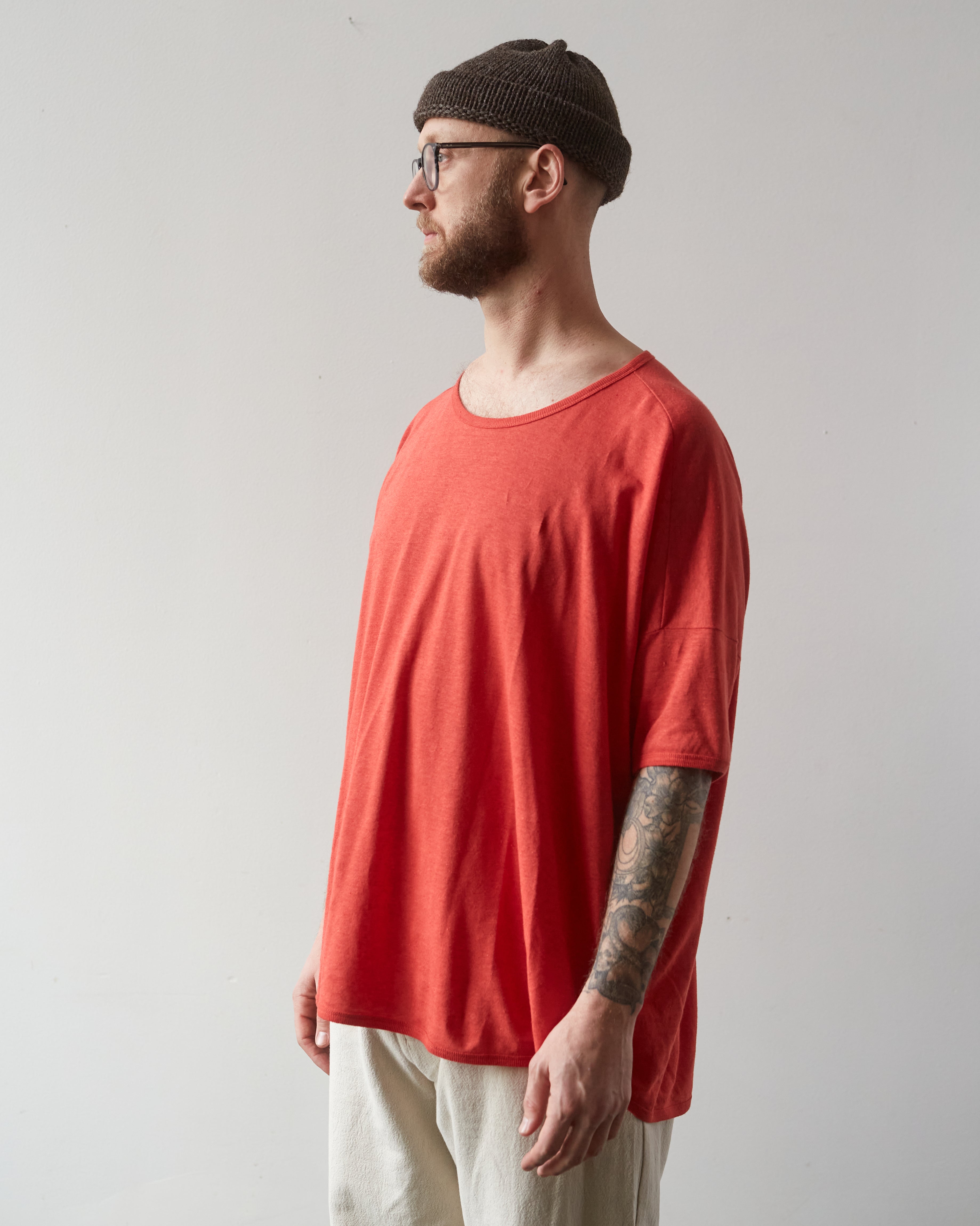 Jan-Jan Van Essche Tee #73, Coral – Glasswing