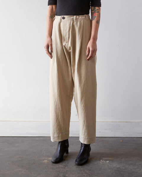 Jan-Jan Van Essche Trouser #68, Natural | Glasswing