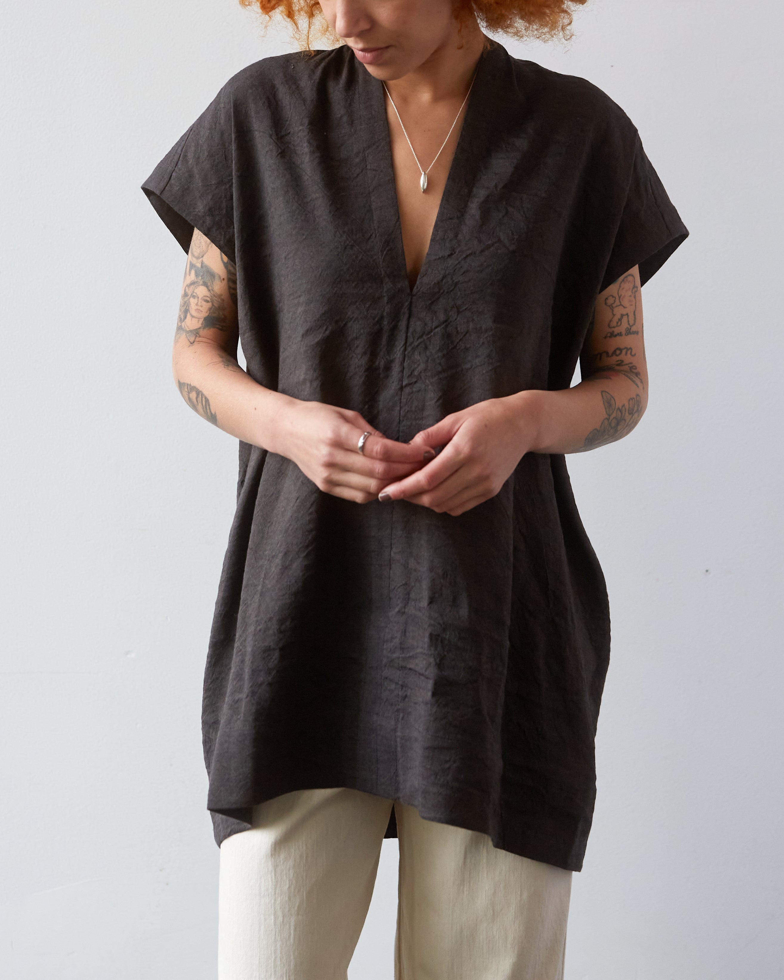 The Harmony Tunic - Mid Sleeve - Hemp and Organic Cotton