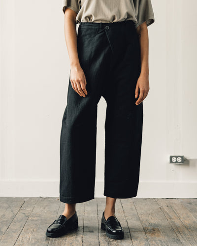 Jan-Jan Van Essche Trouser #53, Black Bamboo