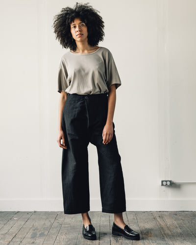 Jan-Jan Van Essche Trouser #53, Black Bamboo