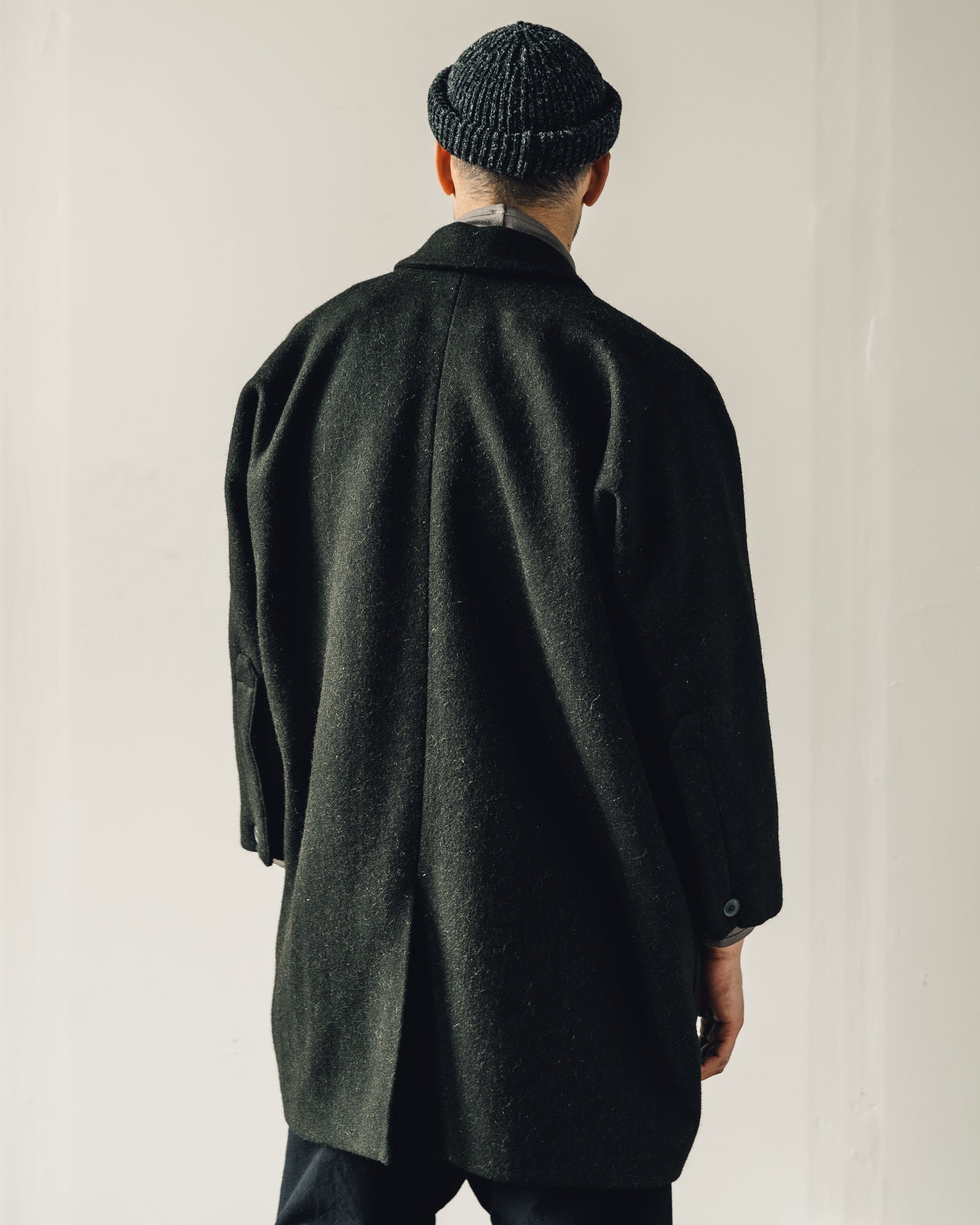 Jan-Jan Van Essche Coat #21, Black Forest Loden – Glasswing