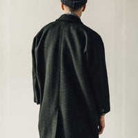 Jan-Jan Van Essche Coat #21, Black Forest Loden