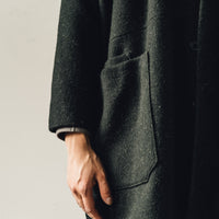 Jan-Jan Van Essche Coat #21, Black Forest Loden