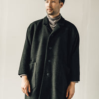 Jan-Jan Van Essche Coat #21, Black Forest Loden