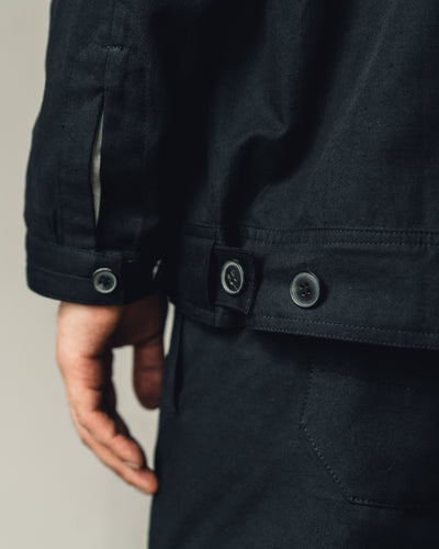 Jan-Jan Van Essche Jacket #30, Black Soft Twill