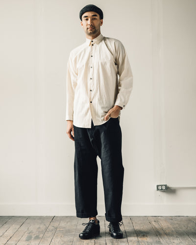 Jan-Jan Van Essche Shirt #73, Kinari Cotton/Wool Typewriter