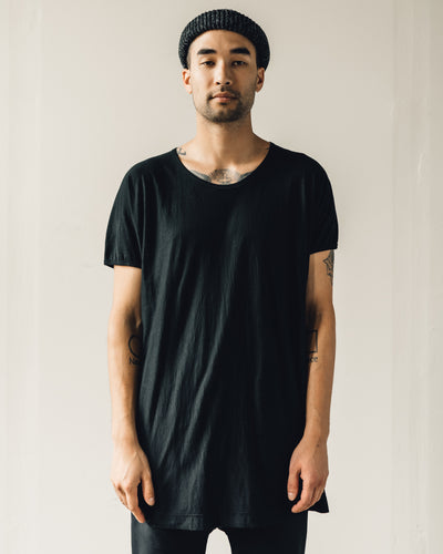 Jan-Jan Van Essche Tee #55, Black Organic Cotton