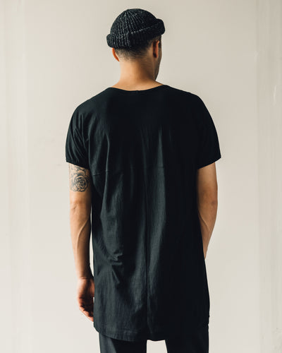 Jan-Jan Van Essche Tee #55, Black Organic Cotton