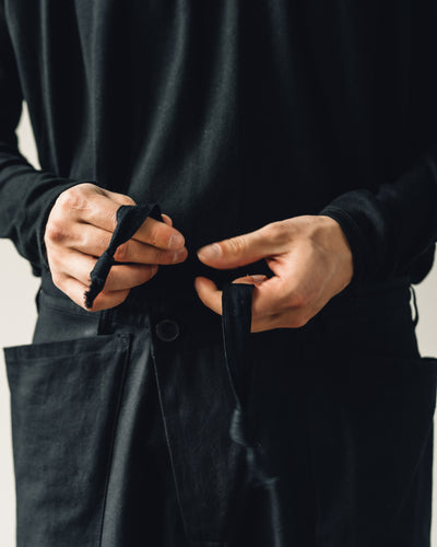Jan-Jan Van Essche Trousers #50, Black Soft Twill
