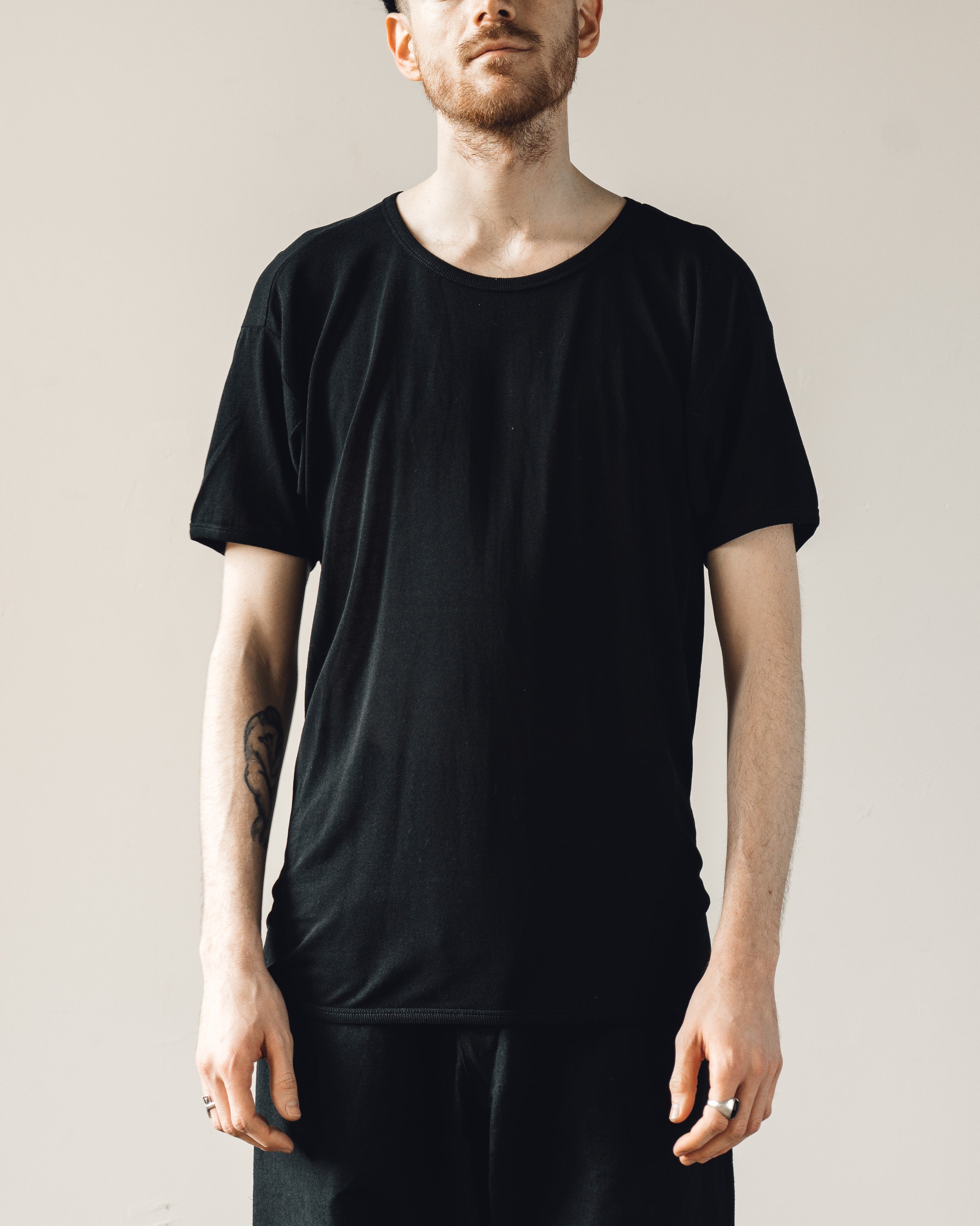 Jan-Jan Van Essche Tee #59, Black Washi – Glasswing