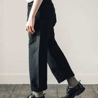 Jan-Jan Van Essche Trouser #53, Black Bamboo