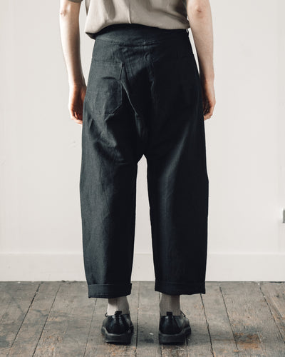 Jan-Jan Van Essche Trouser #53, Black Bamboo