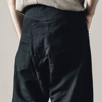 Jan-Jan Van Essche Trouser #53, Black Bamboo