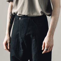 Jan-Jan Van Essche Trouser #53, Black Bamboo