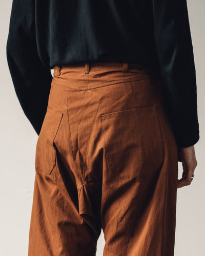 Jan-Jan Van Essche Trouser #53, Rust Twill