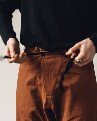 Jan-Jan Van Essche Trouser #53, Rust Twill