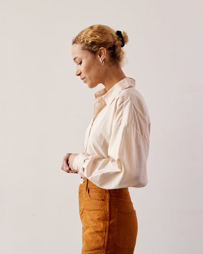 Jesse Kamm Alberta Shirt, Buff Stripe