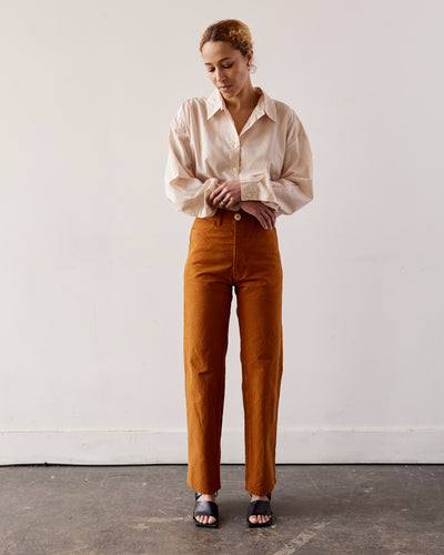 Jesse Kamm Alberta Shirt, Buff Stripe