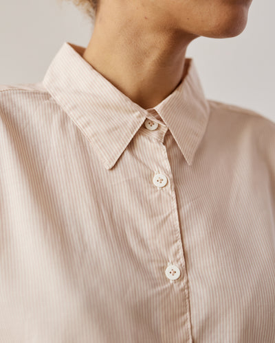 Jesse Kamm Alberta Shirt, Buff Stripe