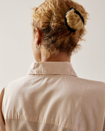 Jesse Kamm Alberta Shirt, Buff Stripe