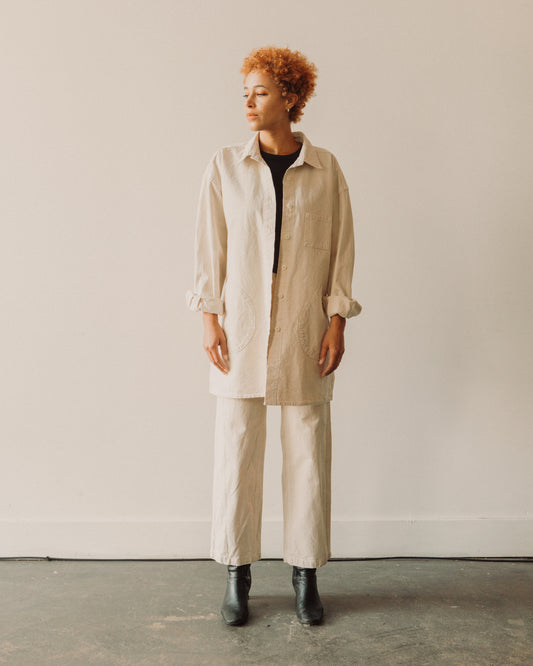 Jesse Kamm Canvas Okuda Jacket, Natural