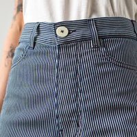 Jesse Kamm Handy Pant, Railroad Stripe Denim