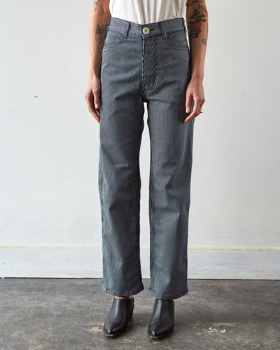 Jesse Kamm Handy Pant, Railroad Stripe Denim