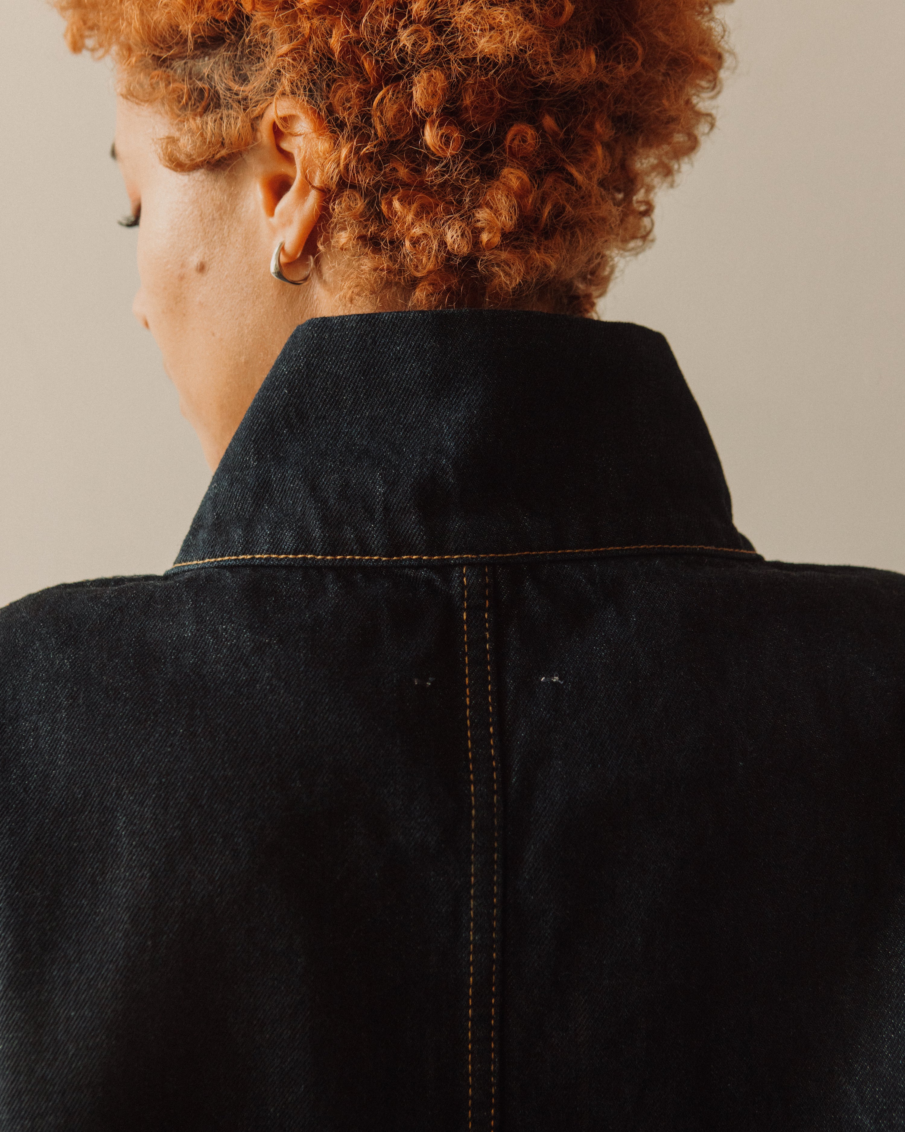 Jesse Kamm Japanese Denim Deck Jacket, Dark Blue – Glasswing