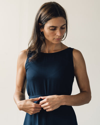 Jesse Kamm Palma Dress, Navy