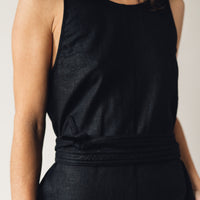 Jesse Kamm Palma Jumpsuit, Black