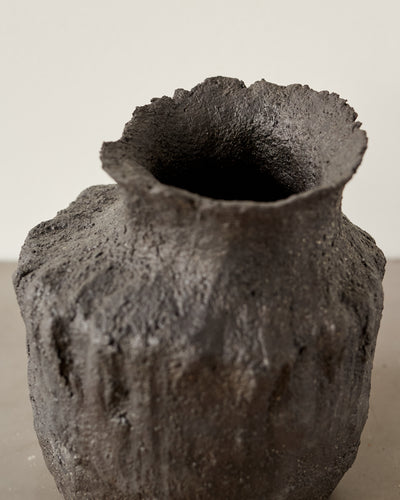 Jojo Corväiá Carved Ceramic Vase, V-1121