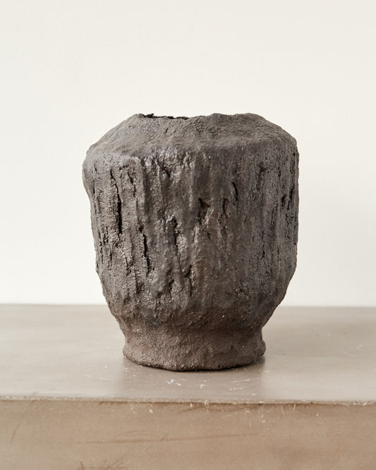 Jojo Corväiá Carved Ceramic Vase, V-1122