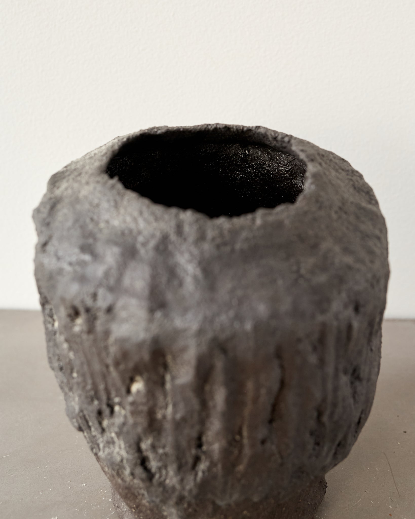 Jojo Corväiá Carved Ceramic Vase, V-1122