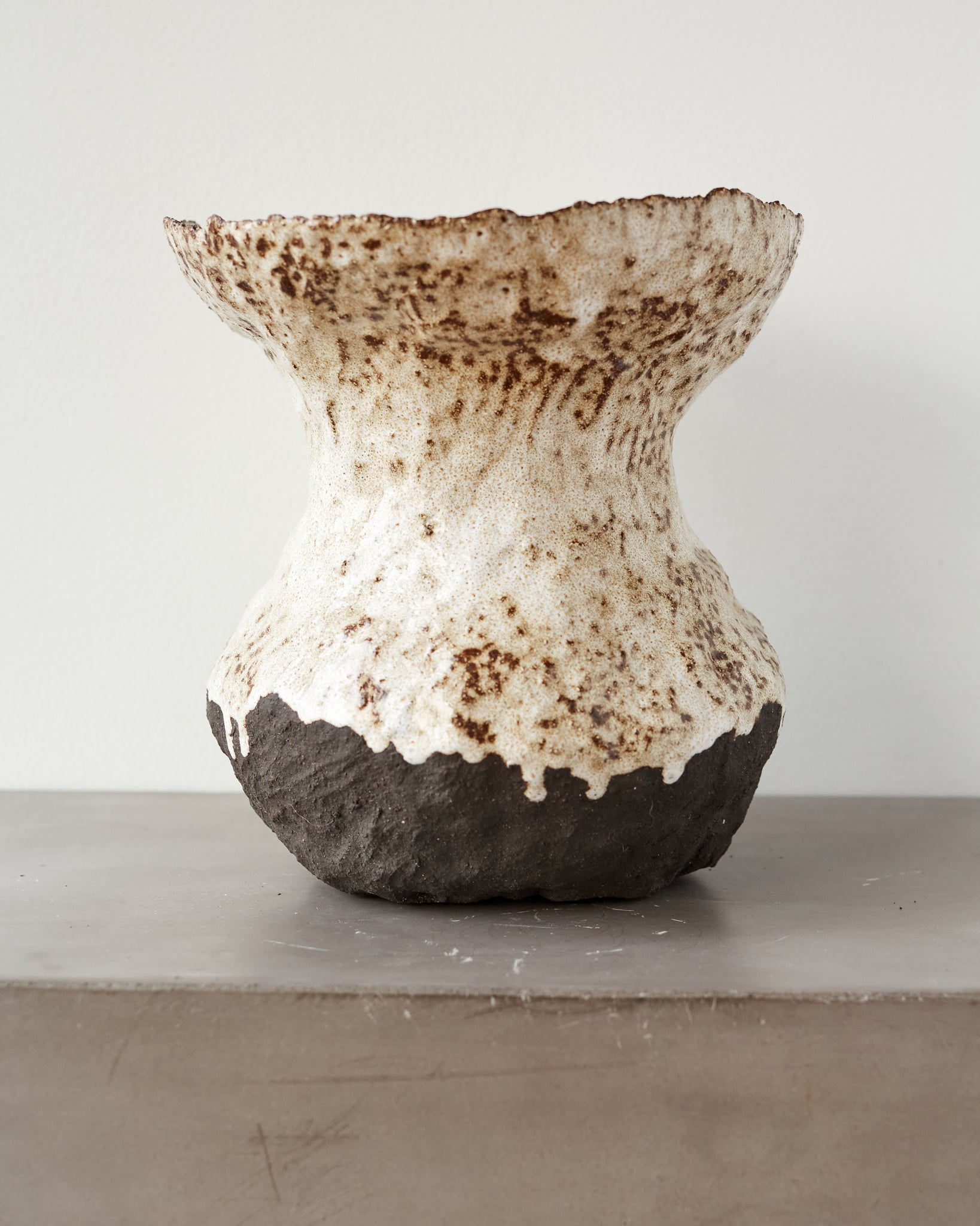 Jojo Corväiá Carved Ceramic Vase, V-1130