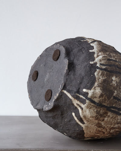 Jojo Corväiá Carved Ceramic Vase, V-1139