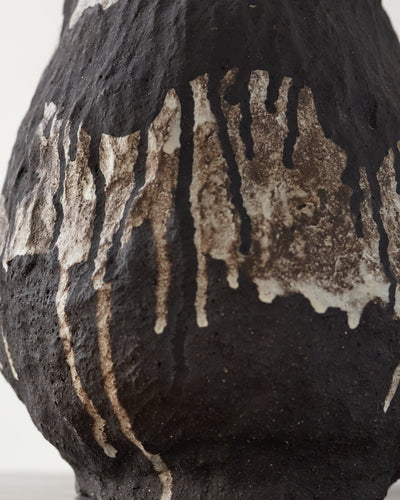 Jojo Corväiá Carved Ceramic Vase, V-1139