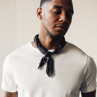 Kapital Fastcolor Selvedge Bandana Sleep, Black